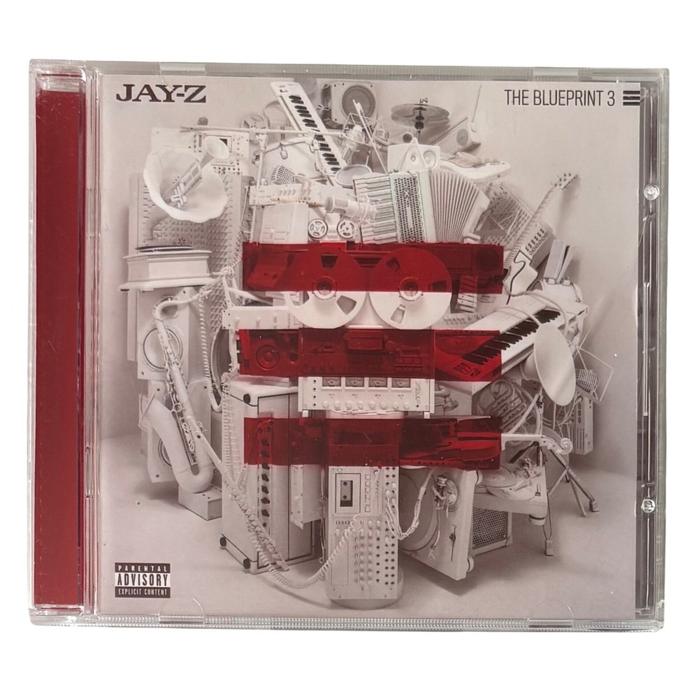 Jay-Z The Blueprint 3 CD 2009 Roc Nation Hip Hop Album Empire State of Mind